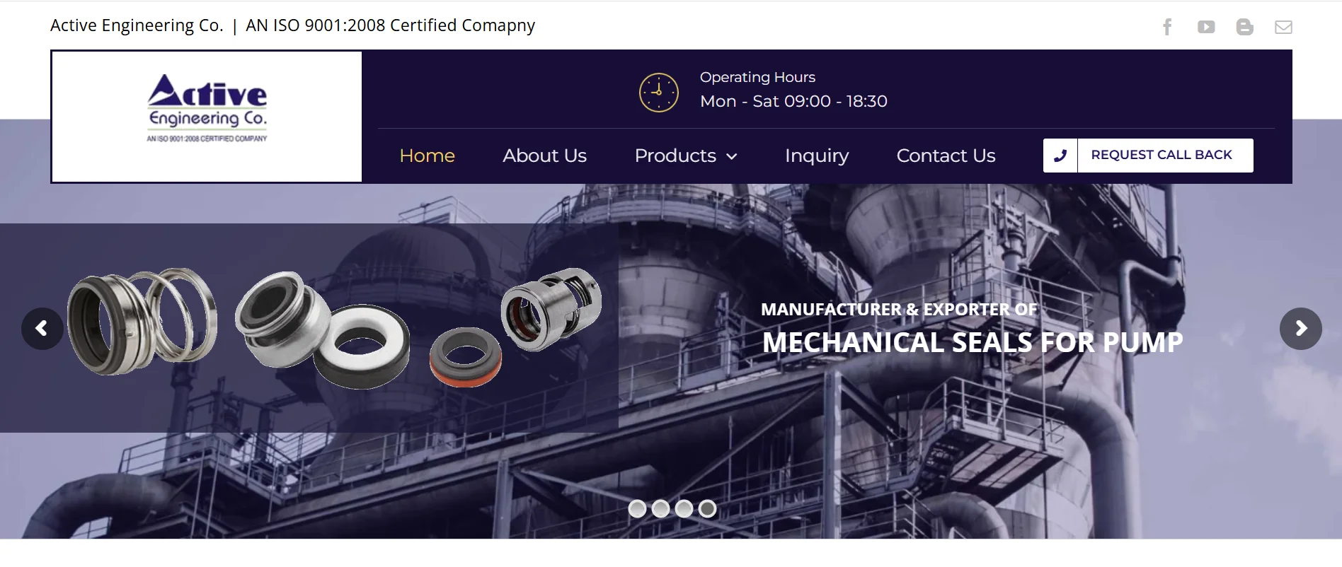 Active Engineering is among reputed mechanical seal manufacturers in Gujarat.