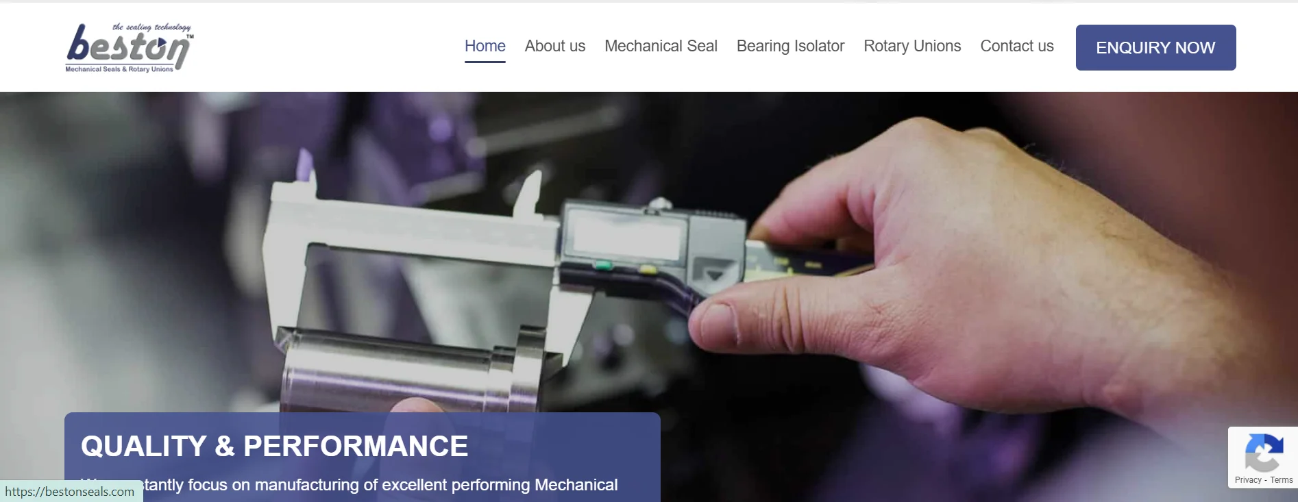 Beston Seals is a leading mechanical seal manufacturing company in India.