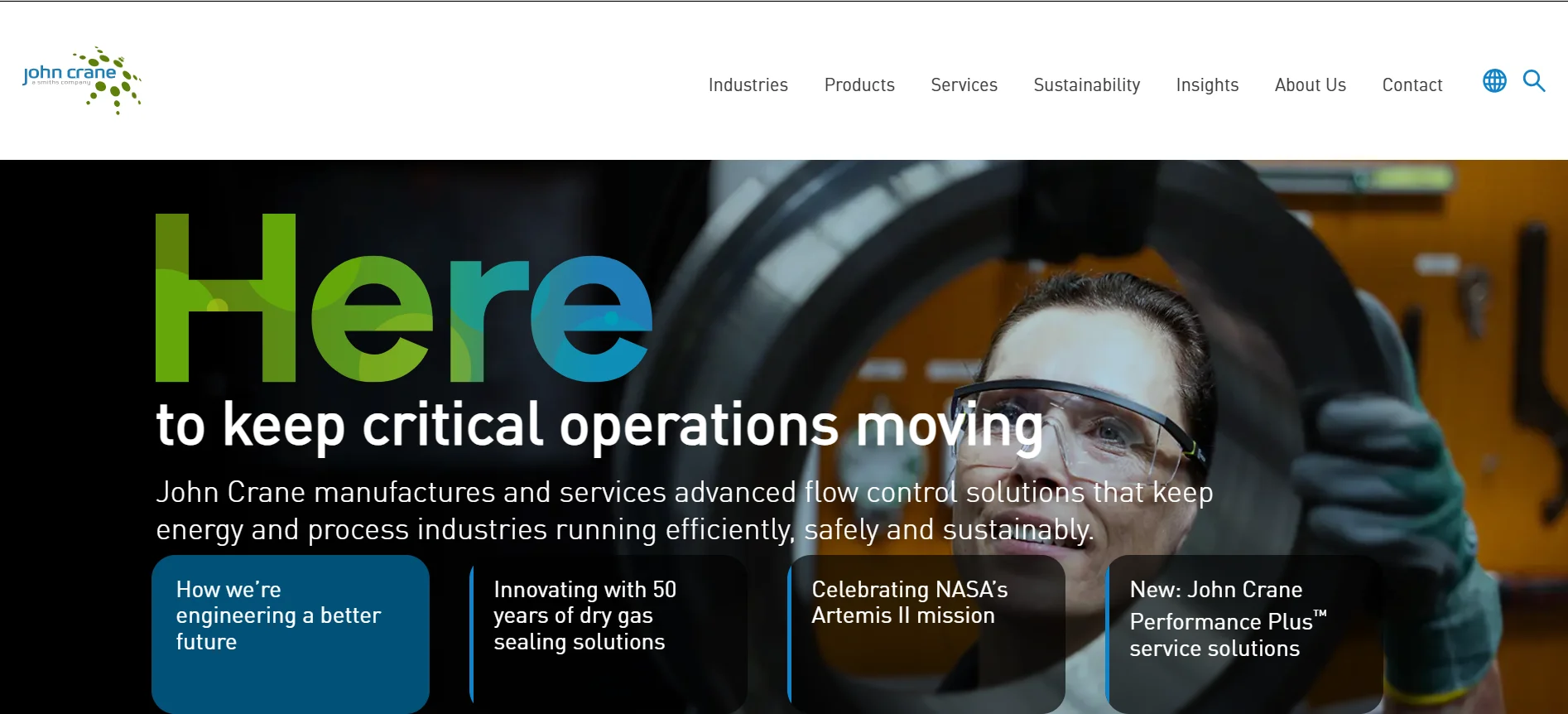 John Crane reputed mechanical seal manufacturers in Pune.