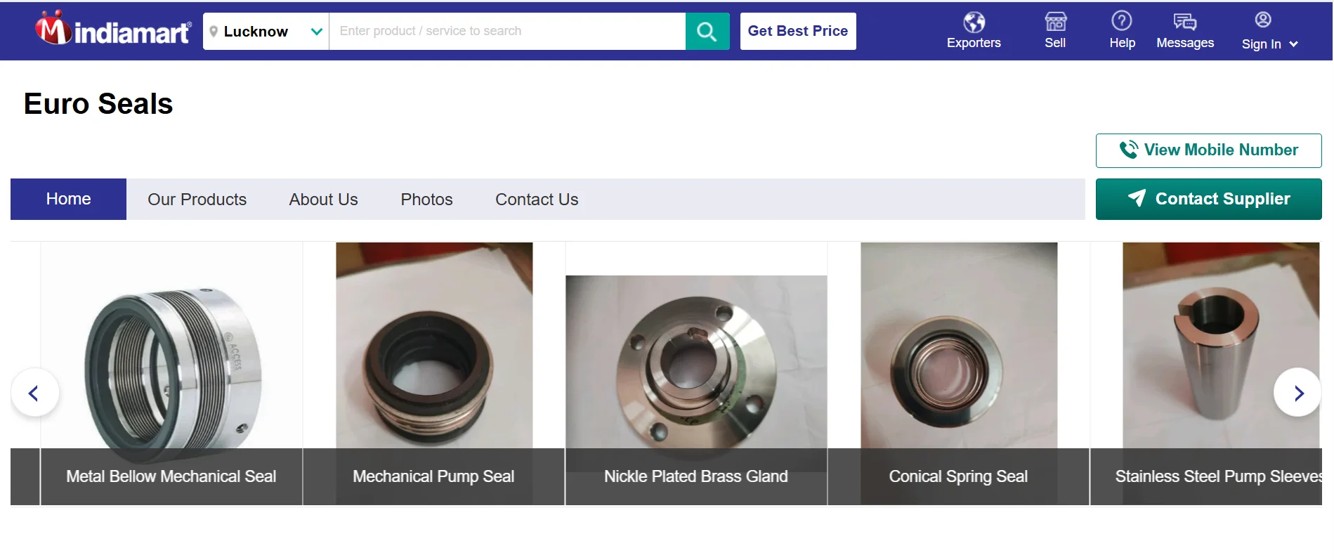 Mechanical seal manufacturers in Chennai provide bellow and cartridge seals for pumps.