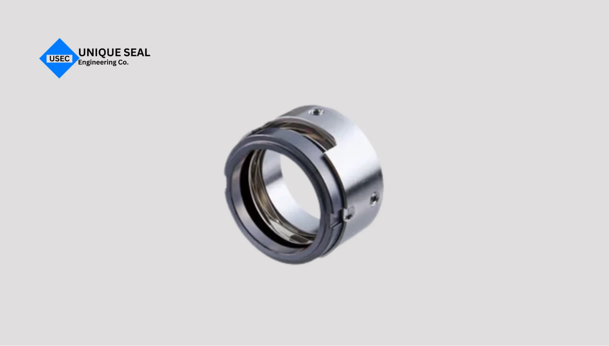 Illustration of a non-pusher mechanical seal with bellows design used in industrial pumps.