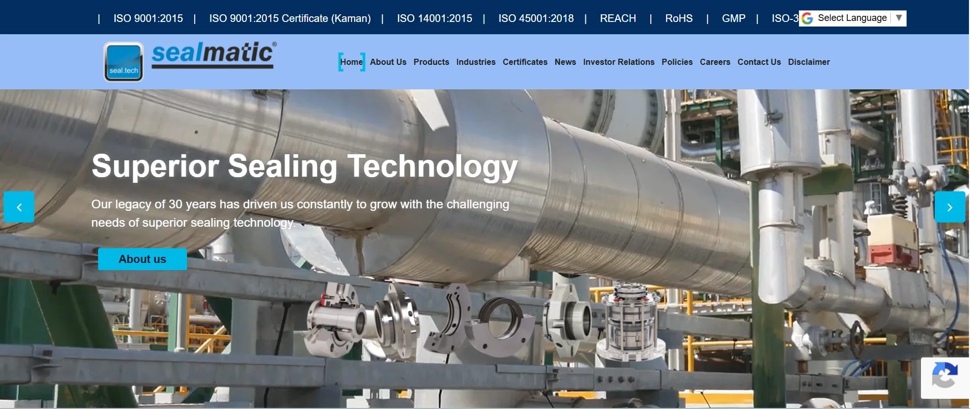 Sealmatic is among mechanical seal manufacturers in Coimbatore for industrial use.