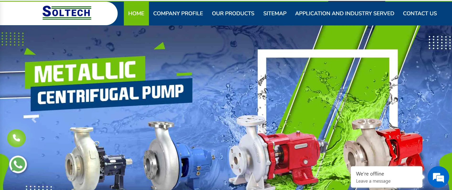 Soltech Pumps & Equipment supports mechanical seal manufacturers in Coimbatore.