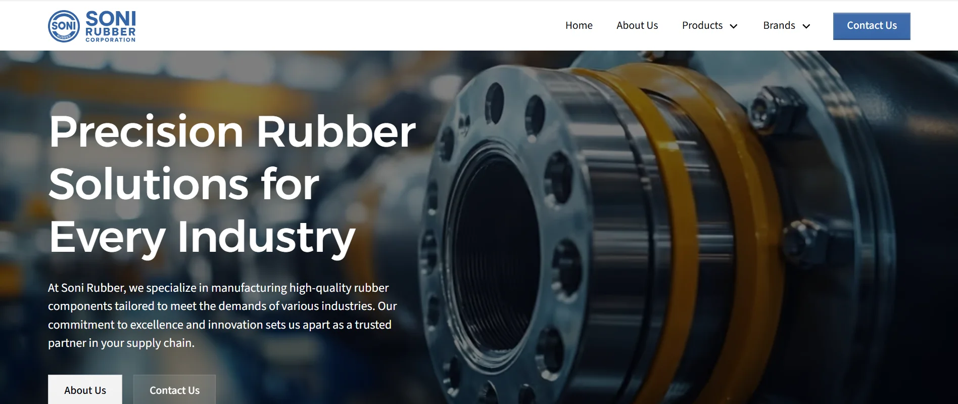 Soni Rubber Corporation supplies mechanical seals for different industrial applications.