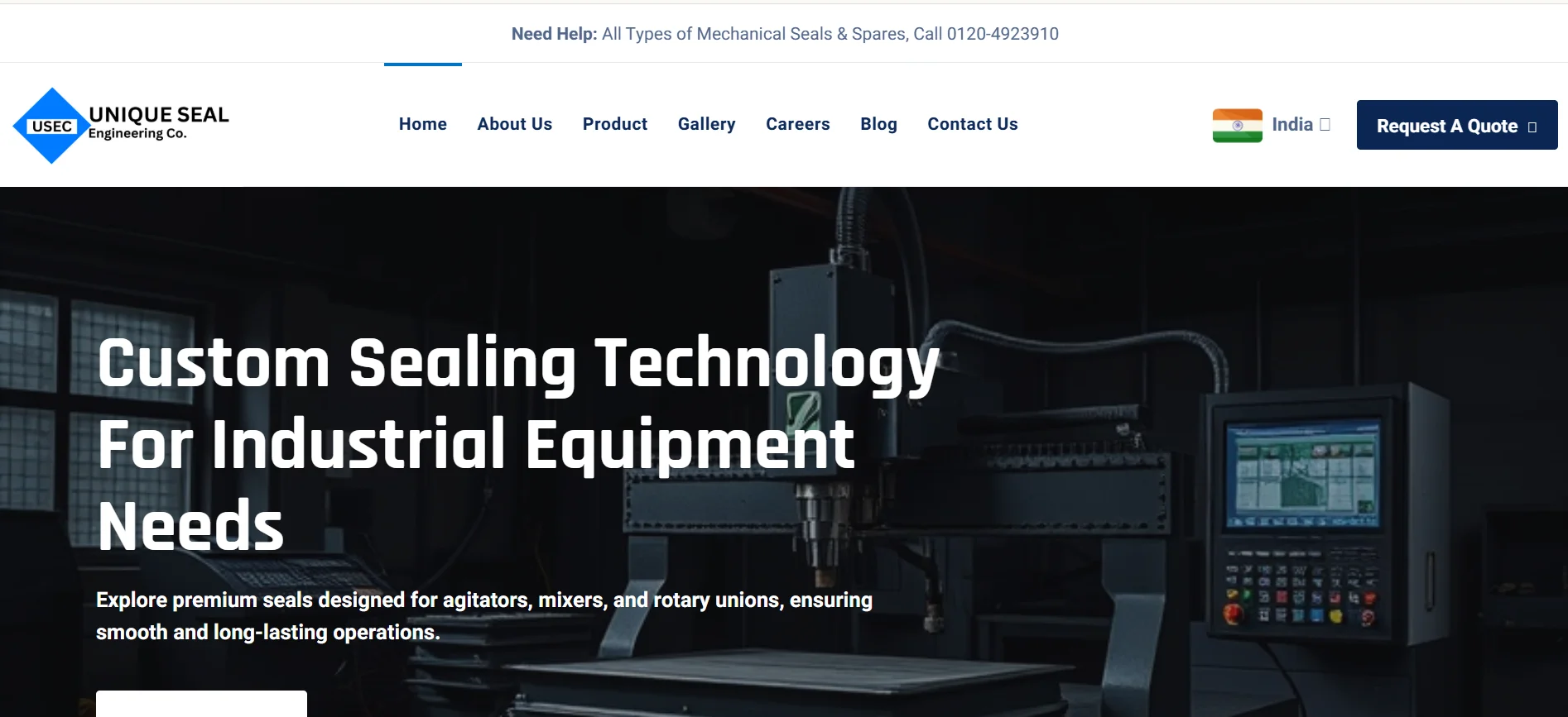 Unique Seal Engineering Co. is one of the reputed mechanical seal manufacturers in India.