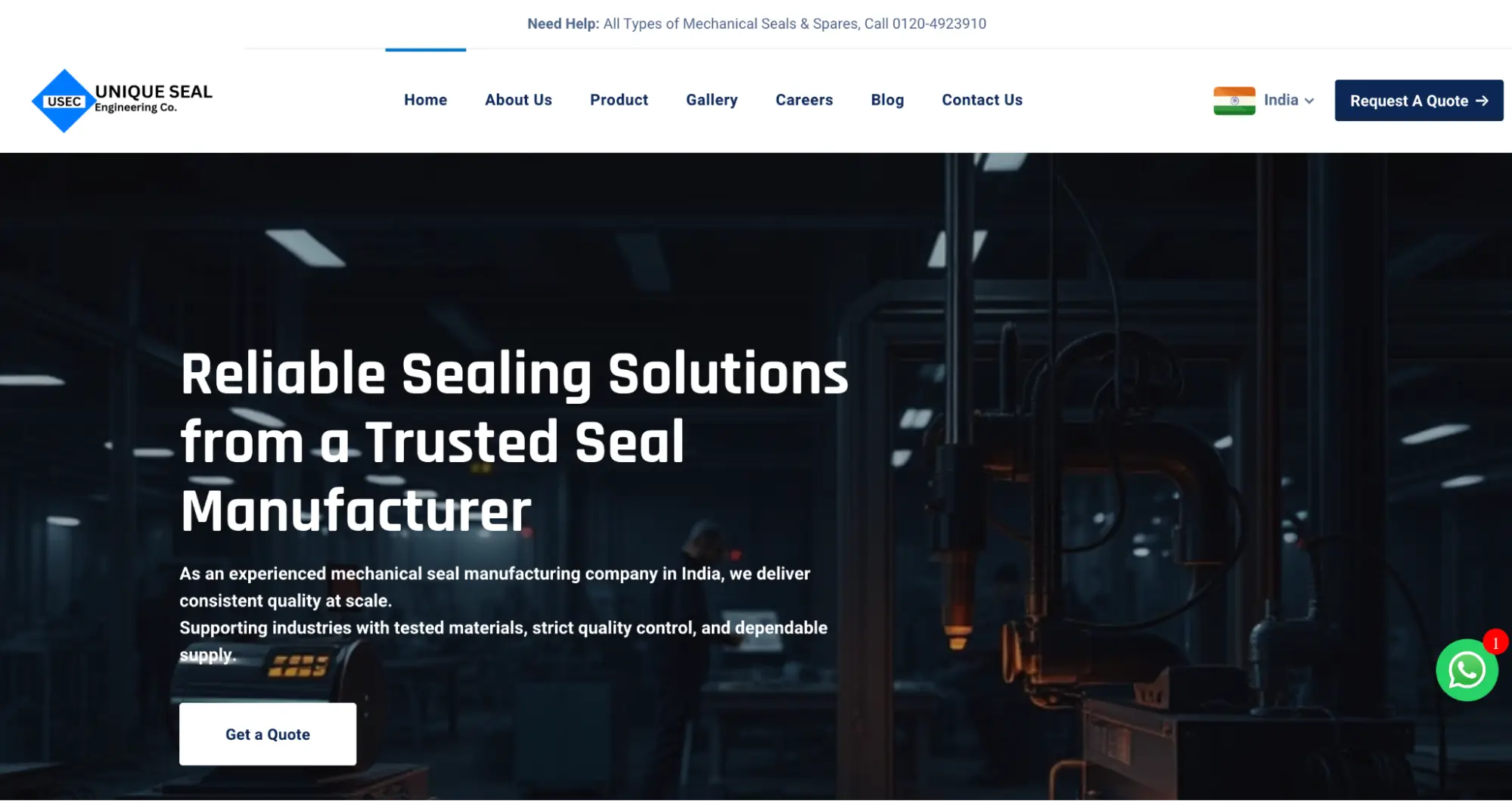 HSN code for mechanical seal by Unique Seal Engineering Co.