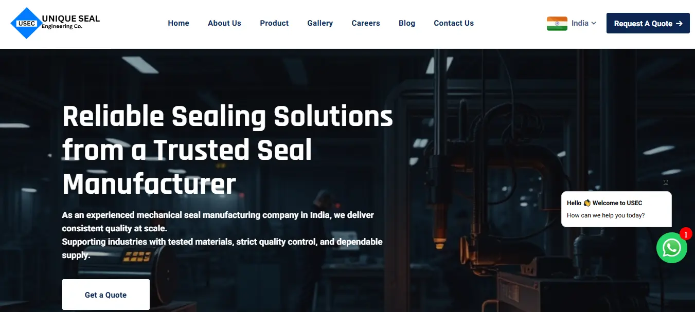 Mechanical seals for various pump applications.