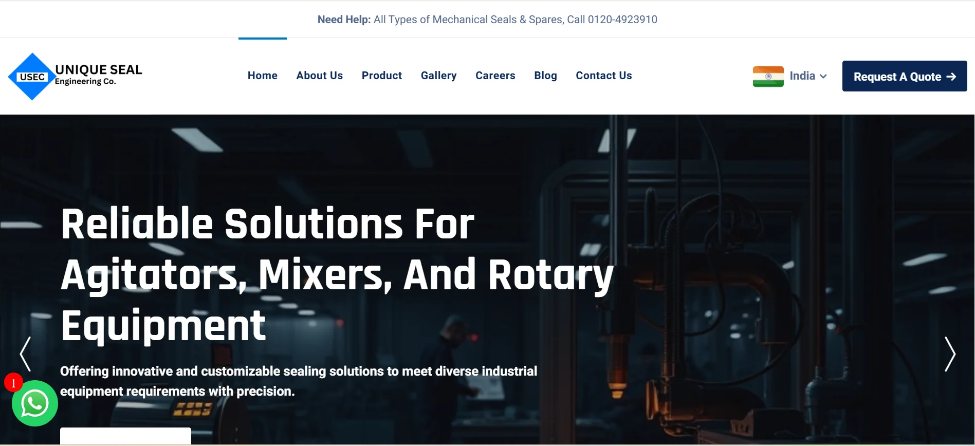 Unique Seal Engineering Co., trusted rubber seal suppliers in India.