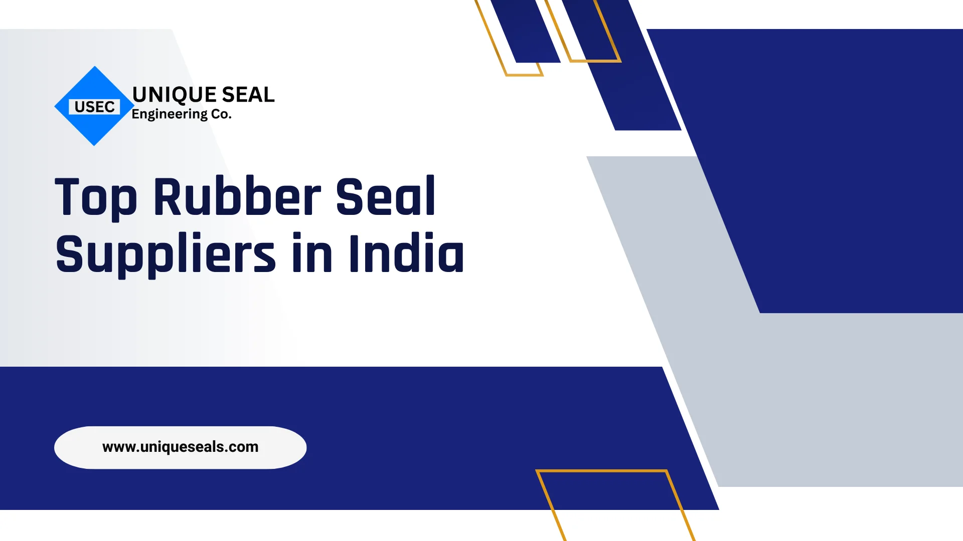Rubber seal suppliers in India providing high-quality industrial sealing products.